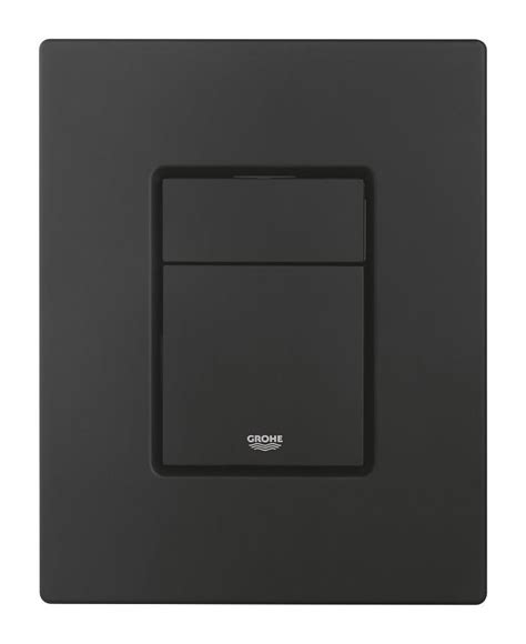 Черная матовая кнопка смыва Grohe Skate Cosmopolitan Black Matt для ...