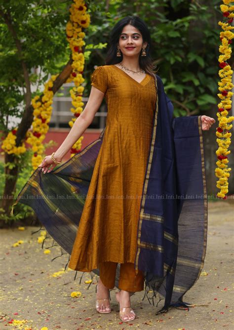 Rust & Night Salwar Suit – Inti Fashions