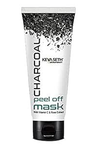 Buy Keya Seth Aromatherapy, Charcoal Peel Off Mask, Blackhead & Dead ...