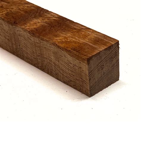 Quilted Curly Sapele Exotic Wood Pen Blanks For Turning - 3/4" x 3/4" x ...
