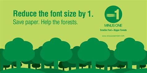 Save Paper to help The Forests with Minus One Project ~ Tech Impulsion ...