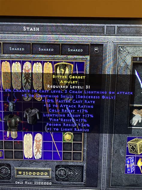 Price check Bitter Gorget Amulet : r/Diablo_2_Resurrected