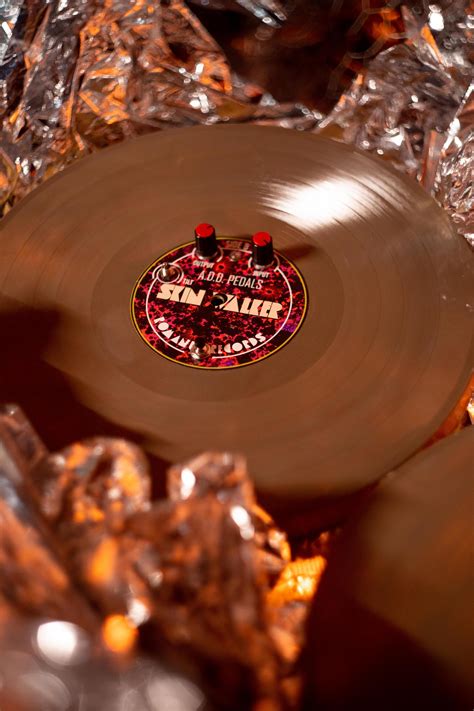 Record label launches vinyl album with built-in guitar effects pedal