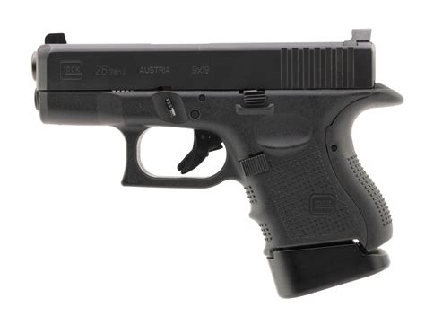 Glock 26 Gen 4 9mm caliber pistol for sale.