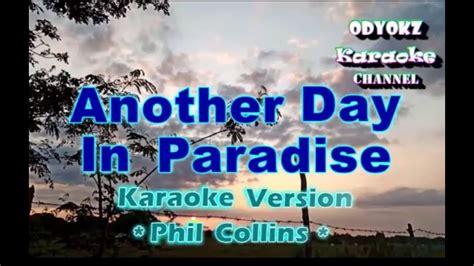 Another Day In Paradise - Karaoke Version (Phil Collins) Chords - Chordify