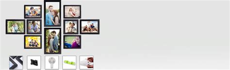 Art Street Set of 10 Individual Black Wall Photo Frames Wall Decor |Mix ...