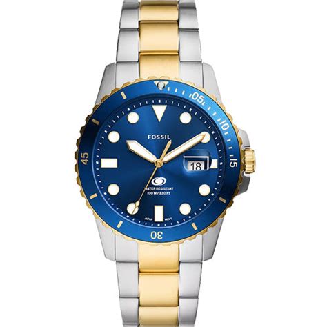 Fossil Blue Dive Blue Dial Men 42mm – Zimson Watch Store