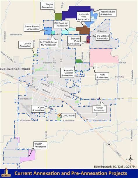 Annexation Projects | City of Merced, CA