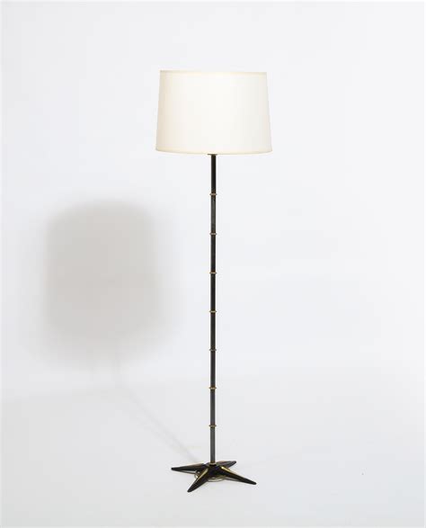 Adjustable Height Floor Lamp by Gilles Sermadiras, France, 1950's For ...