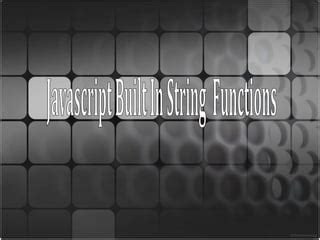 JavaScript Built-In Functions 的图像结果