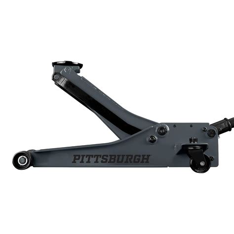 PITTSBURGH 3 Ton Low-Profile Floor Jack with RAPID PUMP, Slate Gray ...