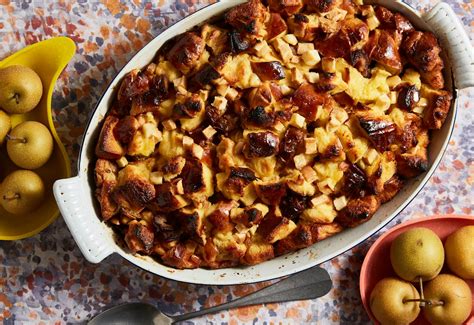 Apple and Date Challah Bread Pudding — Jewish Food Society