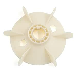 PRAV® Vehicle Car Plactic White Cooling Fan Blade Repair Part 21mm Dia ...