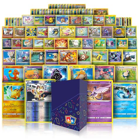 Golden Groundhog TCG Deck Box Including 100 Assorted Cards (5 Rares, 2 ...