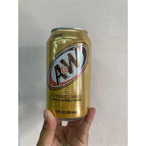 Jual A&W CREAM SODA CAN 355ML | Shopee Indonesia