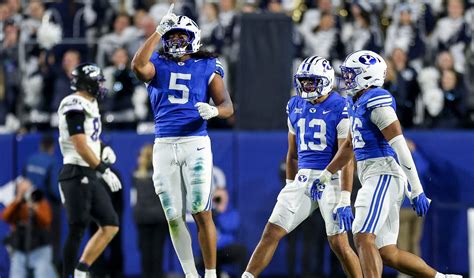 BYU football: Cougars bounce back with 44-13 win over TCU – Deseret News