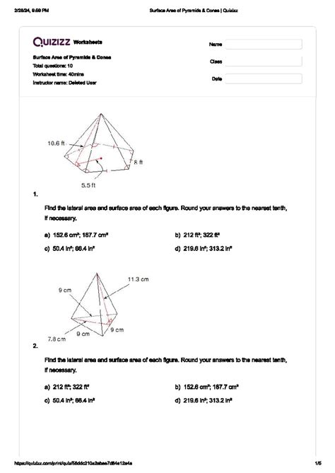 Surface area - maths - Engineering Mathematics -III - Studocu