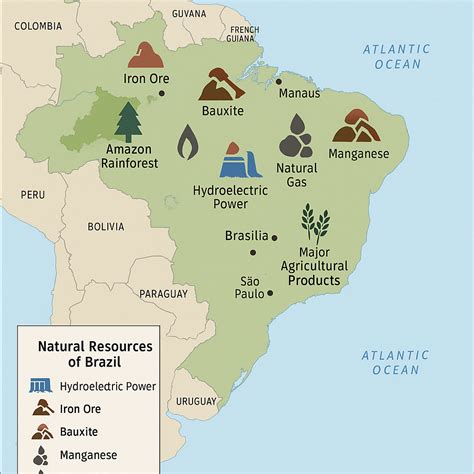 Brazil Natural Resources Chart Amazon Oil And Gas Drilling | Gogel