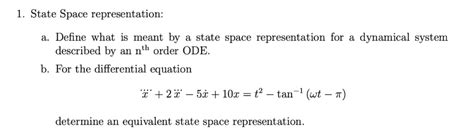 Image result for State-space representation examples
