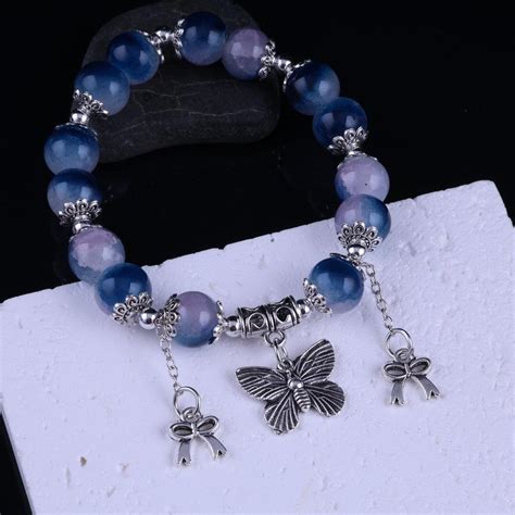 Blue Serenity Charm Bracelet – BeautyNX.com