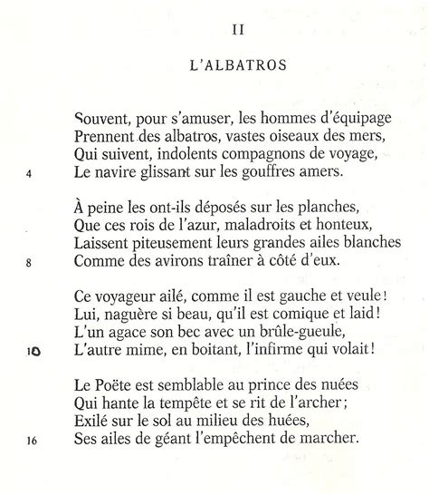 L'Albatros - Charles Baudelaire | Baudelaire, The flowers of evil, Poems
