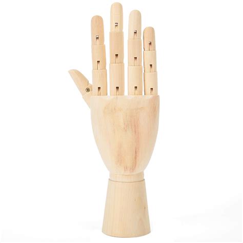 Buy Drawing Mannequin, Wooden Mannequin Hand Wooden Hand Model, for ...