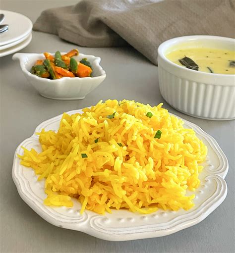 Haldi Rice - Turmeric Rice with Lentils - The Spice Mess