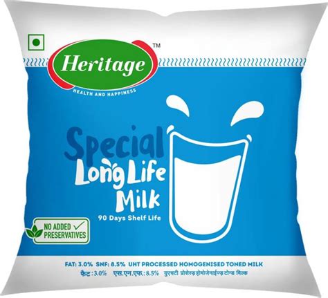 Heritage Special Long Life Milk Price in India - Buy Heritage Special ...