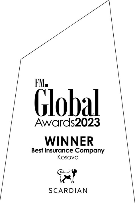 Scardian Sigurime shpallet fituese e çmimit “Best Insurance Company in Kosovo 2023” nga FMI ...