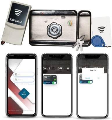 Robsync Secure-Door Lock with RFID Card Tapping System for Offices ...