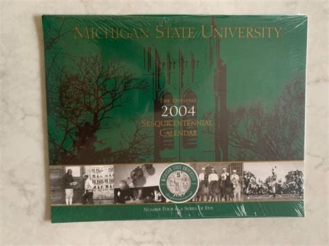 calendar - Michigan State University Sesquicentennial, 2004, #4 in a ...