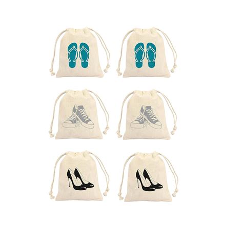 Buy ThePrintFactory Reusable & Washable 100% Pure Cotton Fabric Shoe ...