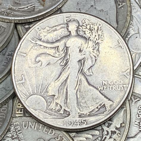 Walking Liberty Half Dollars $1 Face Value (2 Coins) – The Canup Coin ...