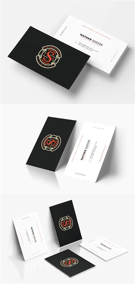 Business Card Template InDesign INDD | Business card template, Cards ...