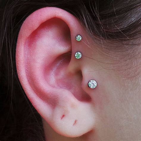 Anti Helix And Tragus Piercing