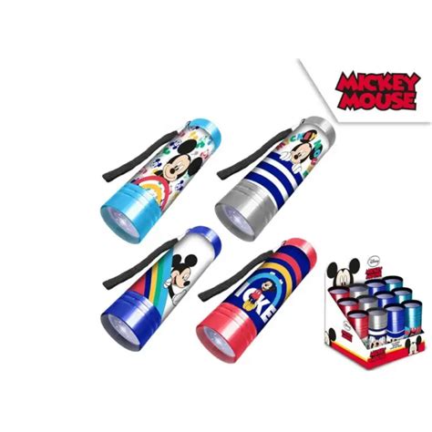 Disney Mickey Mouse - Flashlight LED in display 4 different designs ...