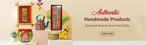 Buy Pure Handicraft Items & Handloom Items Online - Saras Aajeevika