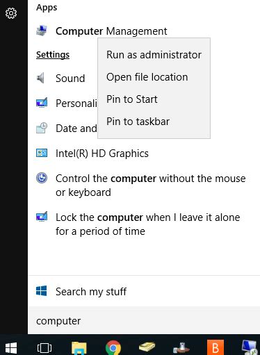 Image result for Computer Management Local