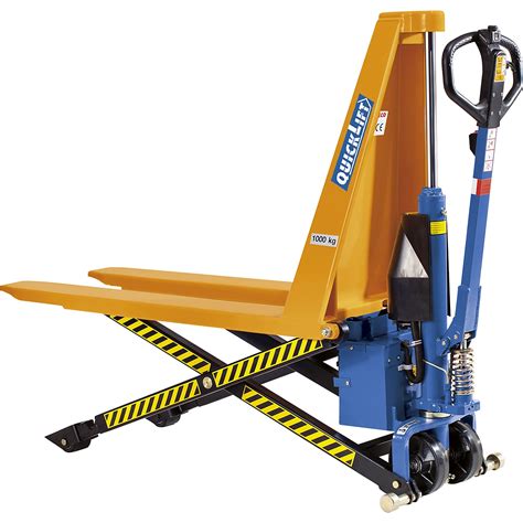 High-lift pallet truck: electric | kaiserkraft - Floor Scale Lifts