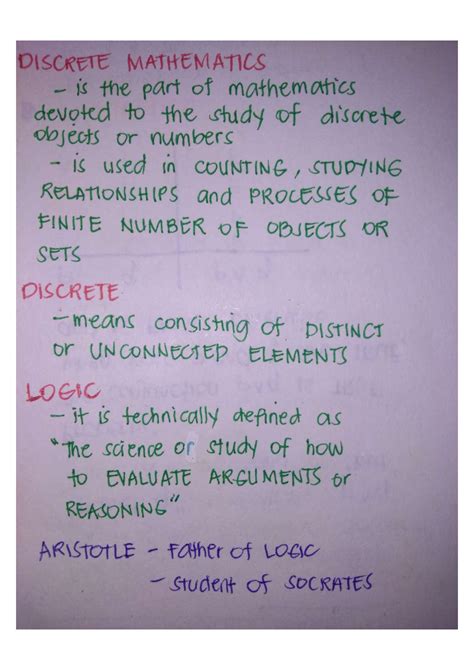 Image result for Discrete Maths Introduction