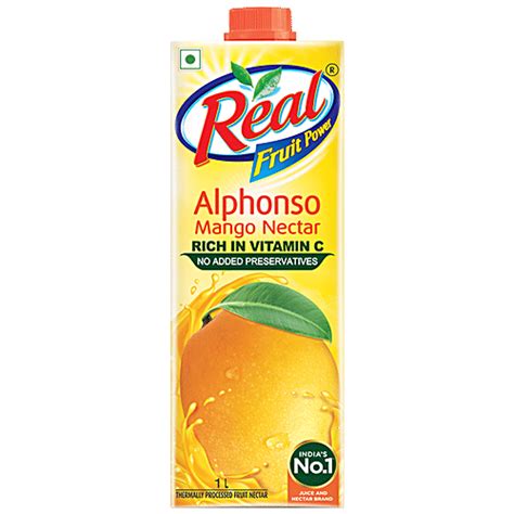 Buy Real Fruit Power Alphonso Mango Nectar Juice Online at Best Price ...