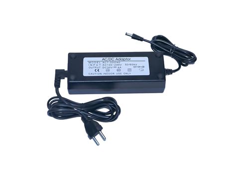 Callsa 30 Volt 4 Amp, Power Adapter, Power Supply Input : AC100-240V 50 ...