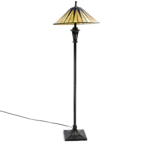 Tiffany Studios | Tiffany style leaded glass floor lamp | MutualArt