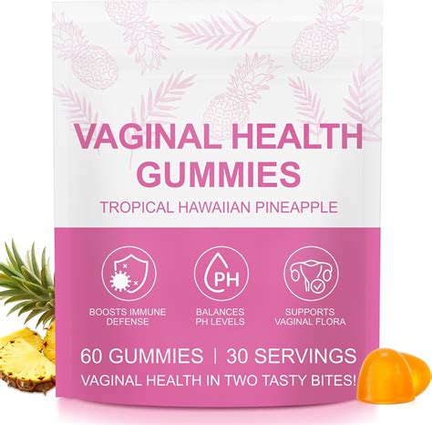 Amazon.com: Premium Feminine Balance Gummies, Pineapple Gummies for Women PH, Vital Vaginal ...