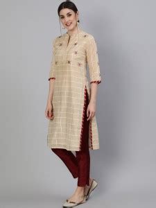 Jaipur Kurti Women Kurta Trouser Dupatta Set - Buy Jaipur Kurti Women ...