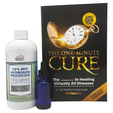 Amazon.com: The One Minute Cure Book and 12% Hydroge Peroxide Medical ...