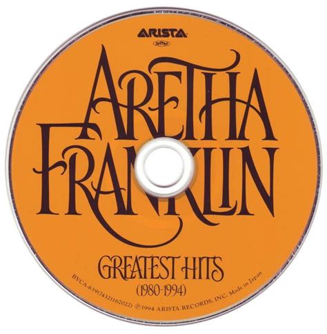 Aretha Franklin - Greatest Hits (1980-1994) (1994) [Japan] / AvaxHome