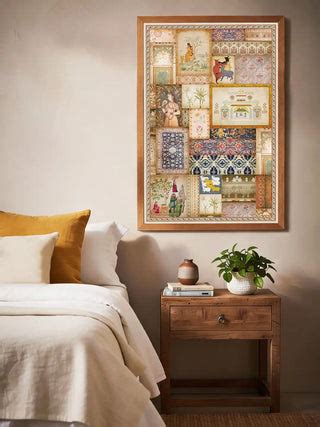 Kahani Vintage Indian Painting Wall Art Digital Print | Life n Colors