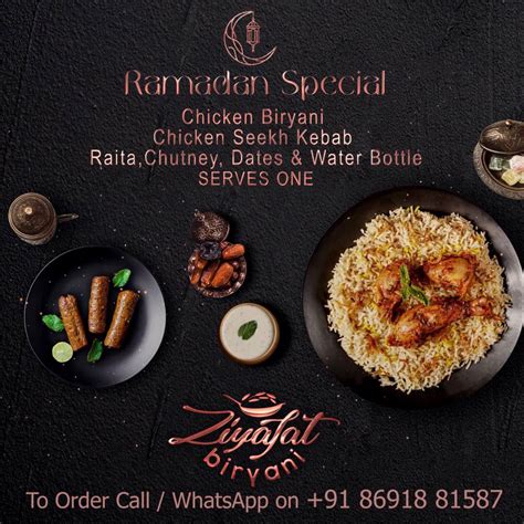 Menu at Ziyafat Biryani, Mumbai, Unit 10