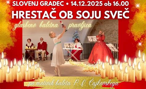 HRESTAČ ob soju sveč • Slovenj Gradec [ termin ob 16 je razprodan ...